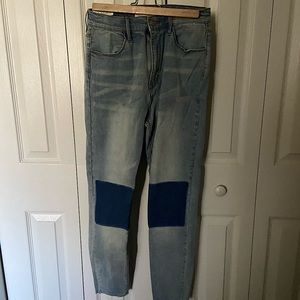 Pacsun ultra super stretch super high rise ankle jegging/denim jeans Size 29